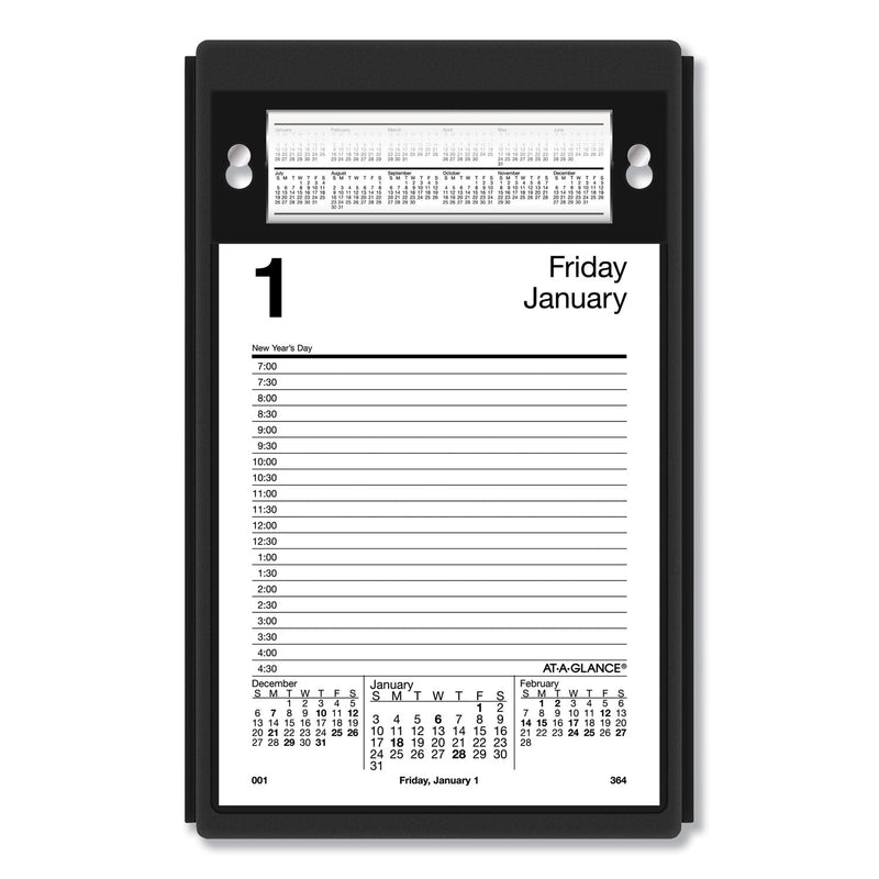 AT-A-GLANCE Pad Style Desk Calendar Refill, 5 x 8, White Sheets, 2023
