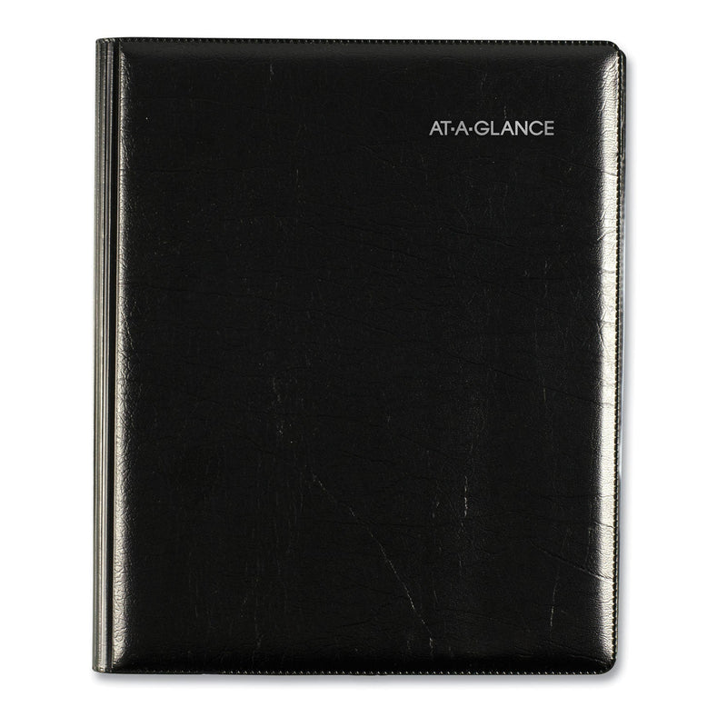 AT-A-GLANCE DayMinder Executive Weekly/Monthly Refillable Planner, 8.75 x 7, Black Cover, 12-Month (Jan to Dec): 2023