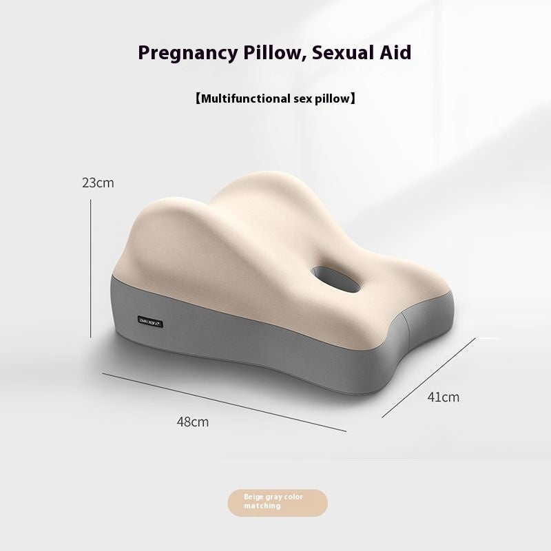 🛏️ Hip-Raised Bedside Cushion – Multifunctional Support Pillow for Sleep