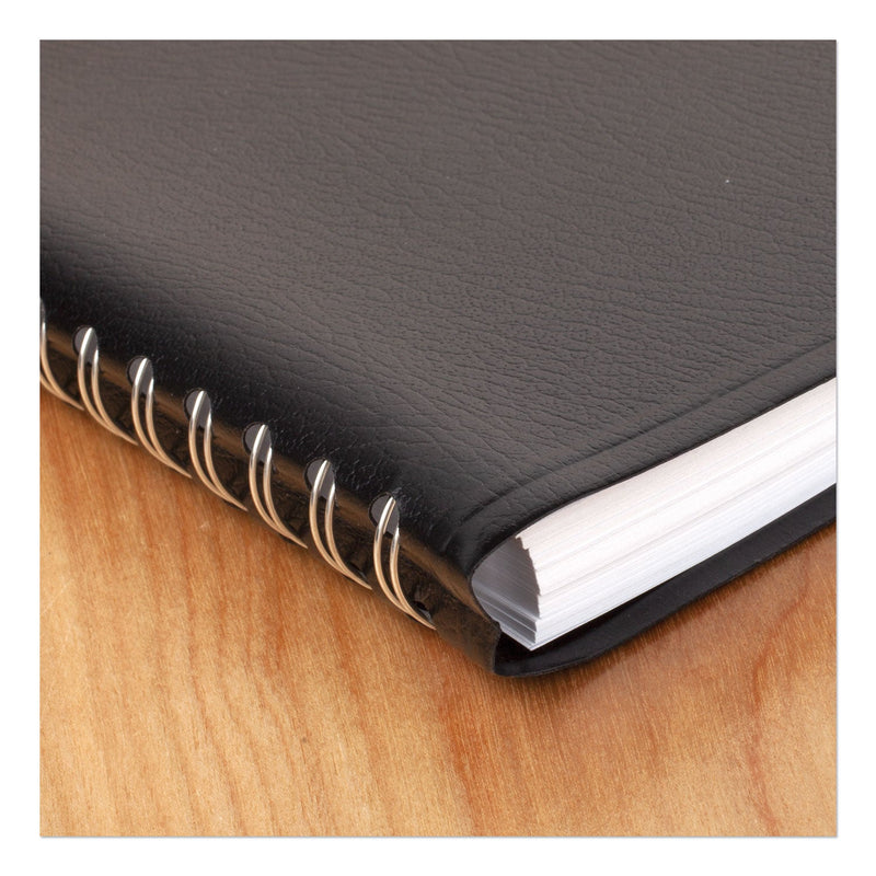 AT-A-GLANCE DayMinder Daily Appointment Book, 8 x 5, Black Cover, 12-Month (Jan to Dec): 2023