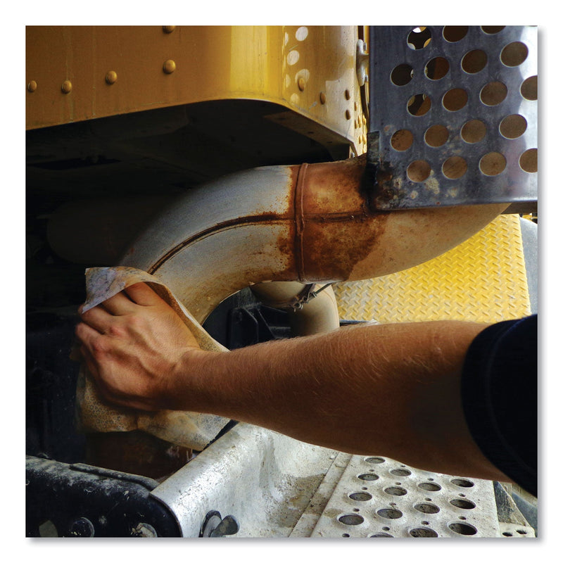 Simple Green Safety Towels, 10 x 11.75, White, Unscented, 75/Canister, 6 per Carton