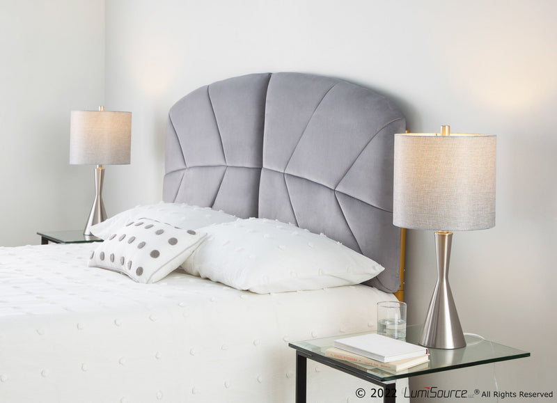 Gemma 23" Contemporary Metal Table Lamp Set of 2