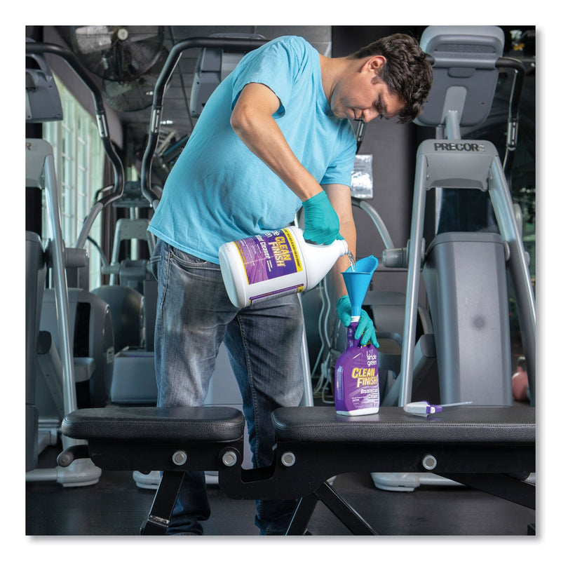 Simple Green Clean Finish Disinfectant Cleaner, 1 gal Bottle, Herbal, 4/CT