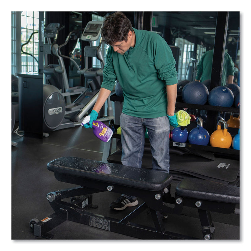 Simple Green Clean Finish Disinfectant Cleaner, Herbal, 32 oz Spray Bottle, 12/Carton