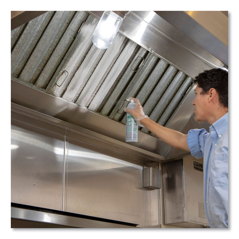 Simple Green Foaming Crystal Industrial Cleaner and Degreaser, 20 oz Aerosol Spray, 12/Carton