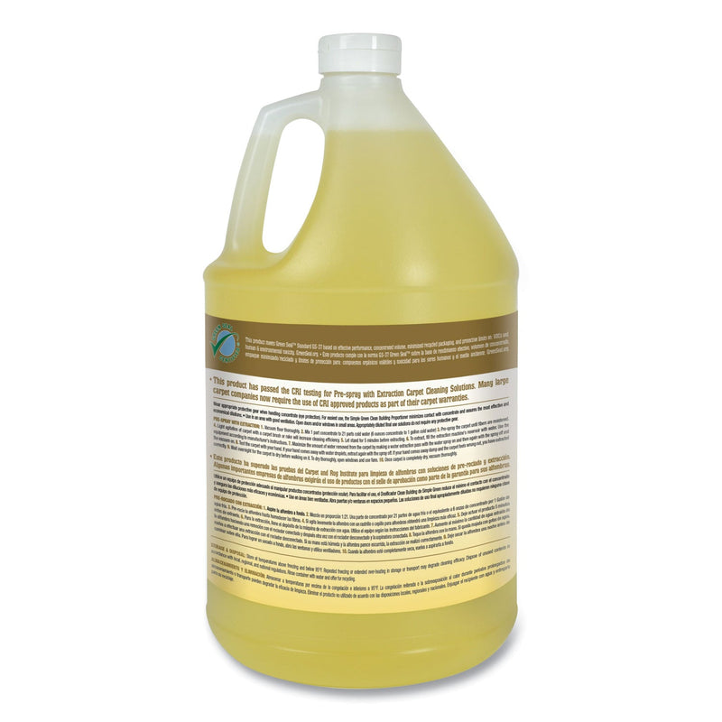 Simple Green Clean Building Carpet Cleaner Concentrate, Unscented, 1gal Bottle