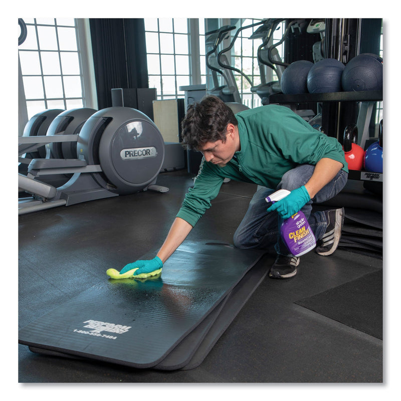 Simple Green Clean Finish Disinfectant Cleaner, Herbal, 32 oz Spray Bottle, 12/Carton