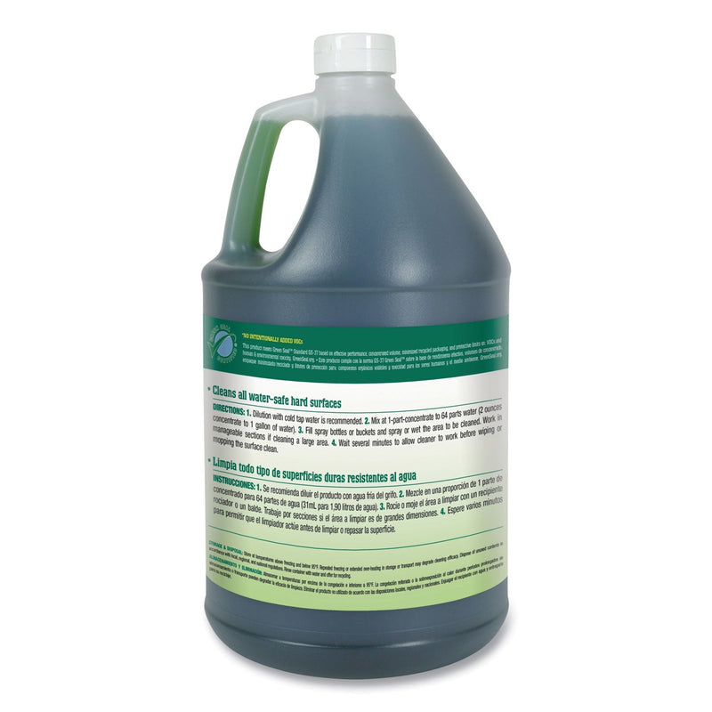 Simple Green Clean Building All-Purpose Cleaner Concentrate, 1 gal Bottle, 2/Carton