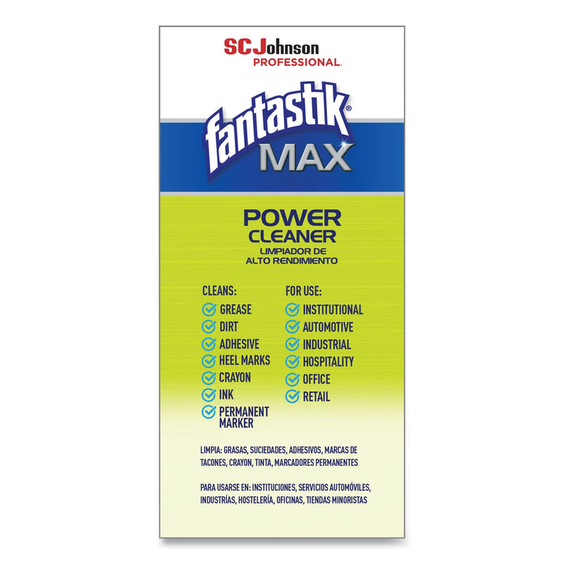 Fantastik Power Cleaner, Pleasant Scent, 32 oz Spray Bottle, 8/Carton