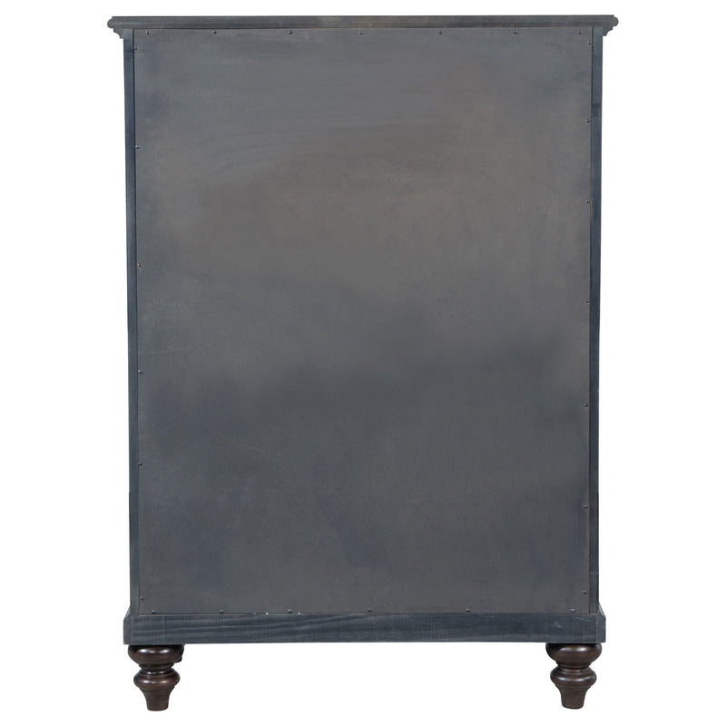 Andover 5-drawer Chest of Drawers Dark Oak