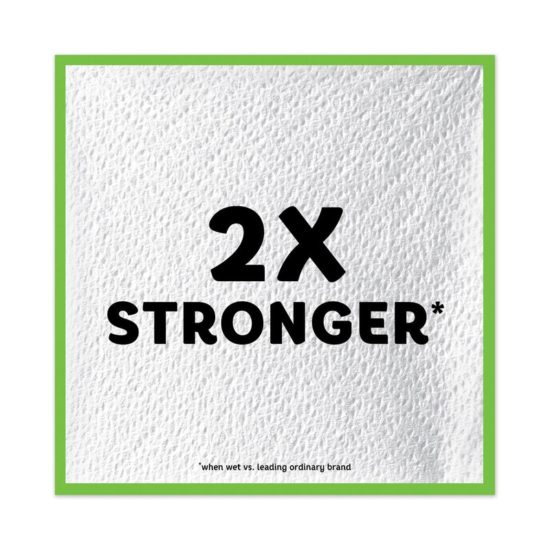 Bounty Quilted Napkins, 1-Ply, 12.1 x 12, White, 100/Pack, 20 Packs per Carton