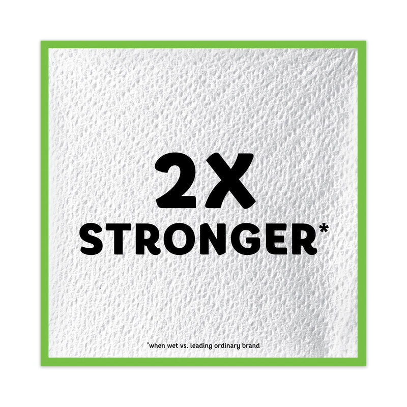 Bounty Quilted Napkins, 1-Ply, 12.1 x 12, White, 100/Pack