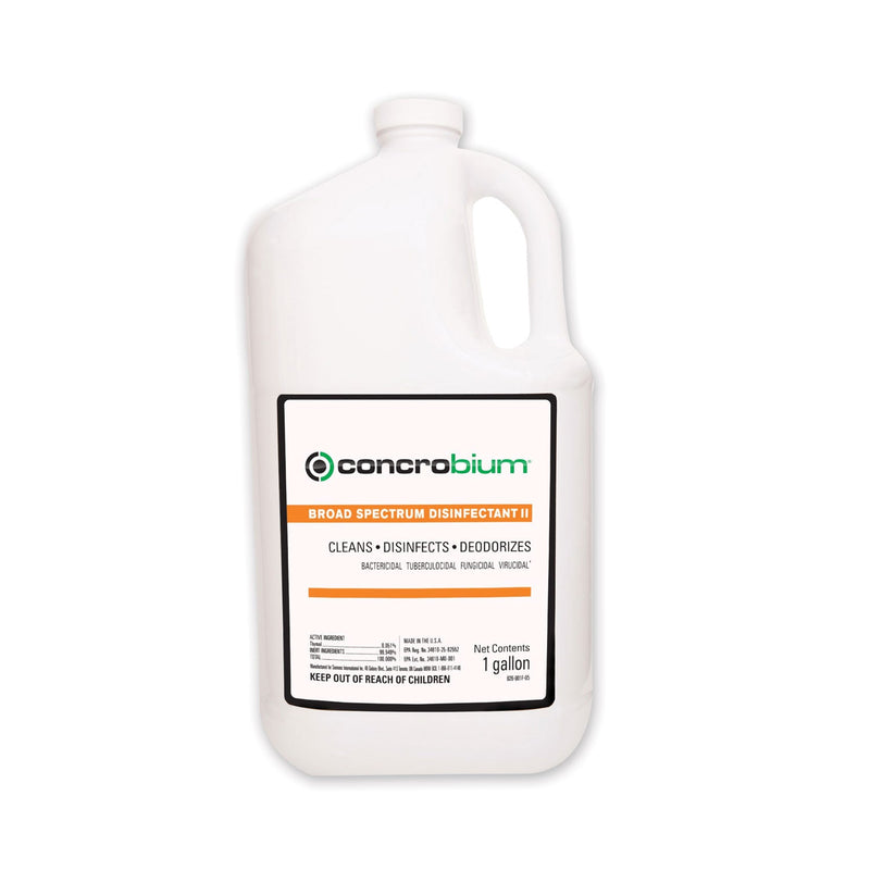 Concrobium Broad Spectrum Disinfectant Cleaner, Light Spice, 1 gal Bottle, 4/Carton