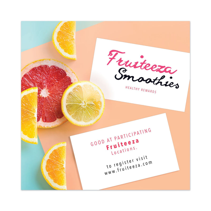 Avery Printable Microperforated Business Cards w/Sure Feed Technology, Inkjet, 2 x 3.5, White,  250 Cards, 10/Sheet, 25 Sheets/Pack