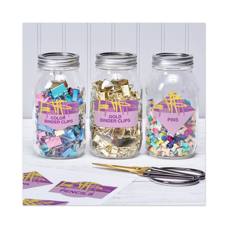 Avery Copier Mailing Labels, Copiers, 8.5 x 11, White, 100/Box