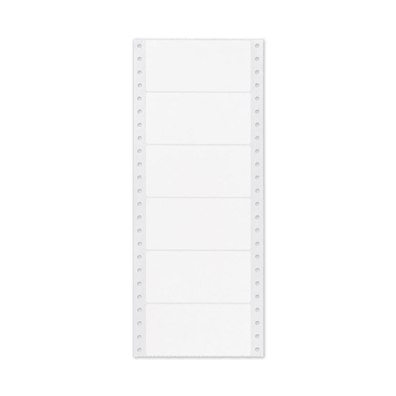 Avery Dot Matrix Printer Mailing Labels, Pin-Fed Printers, 1.94 x 4, White, 5,000/Box
