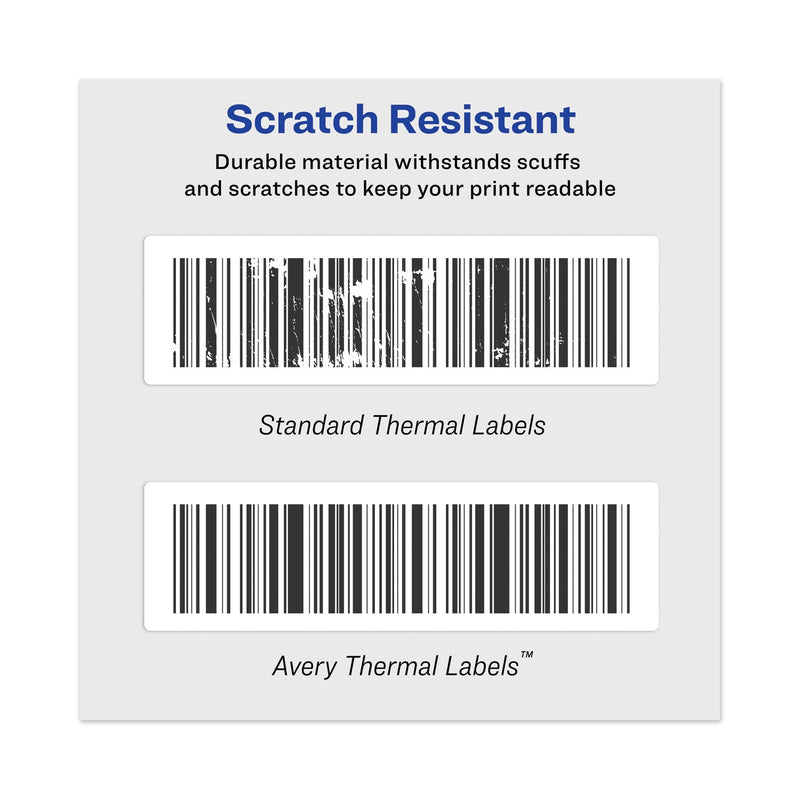 Avery Multipurpose Thermal Labels, 2.13 x 4, White, 140/Roll