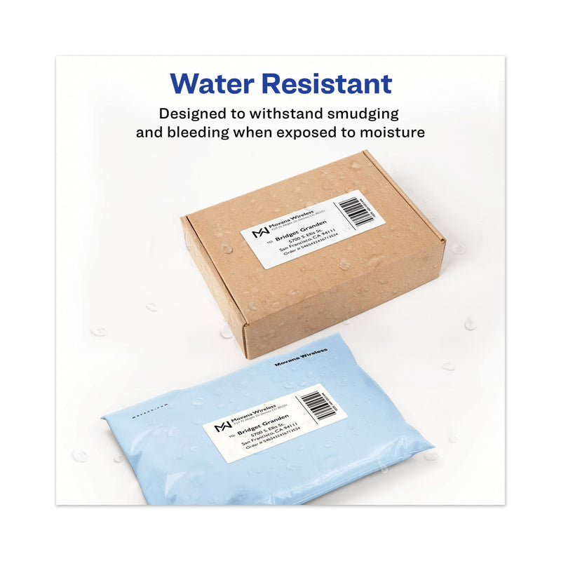 Avery Multipurpose Thermal Labels, 2.13 x 4, White, 140/Roll