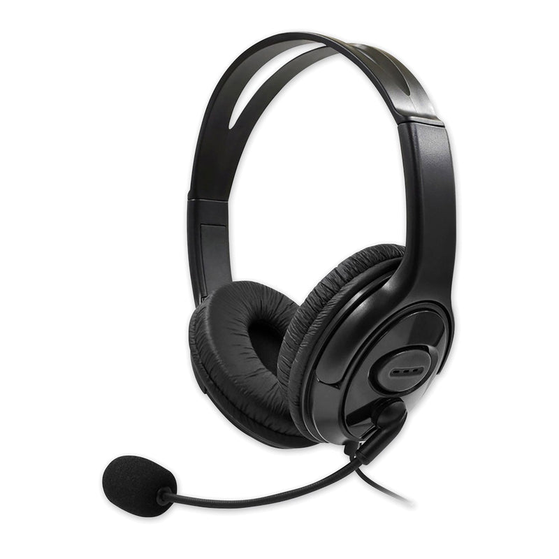billboard Gaming Headsets, Binaural, Over the Head, Black