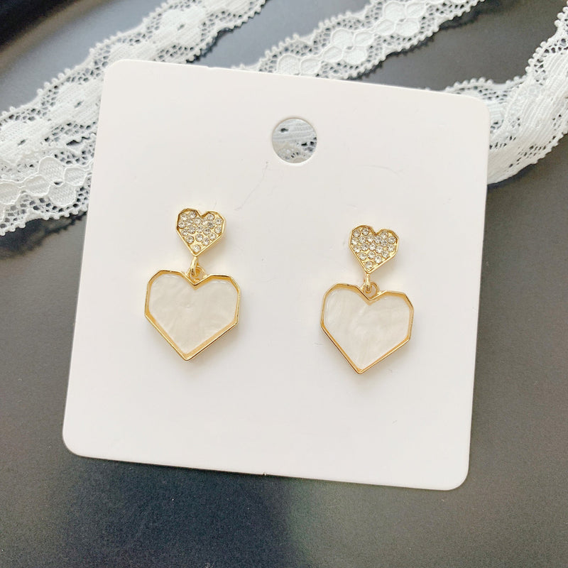 Double Heart Earrings