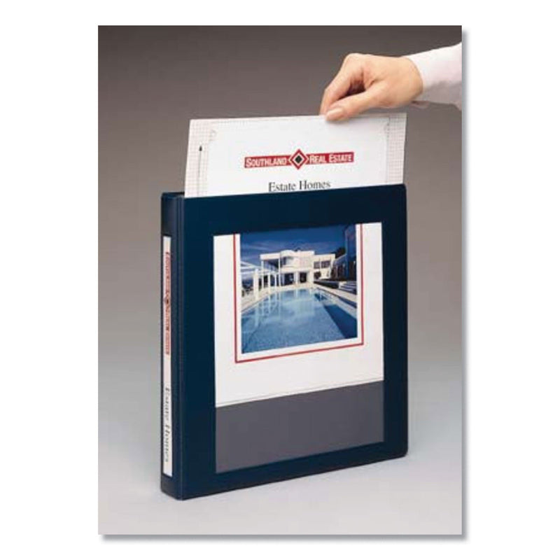 Avery Framed View Heavy-Duty Binders, 3 Rings, 2" Capacity, 11 x 8.5, White