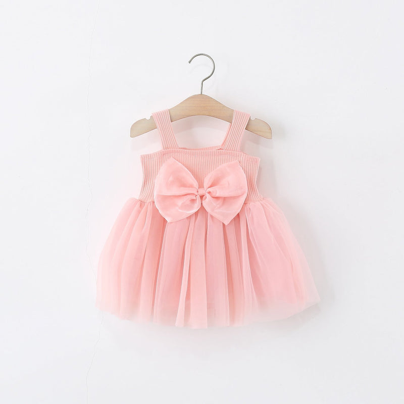 Trendy Children's Clothing Girls' Sleeveless One-piece Dress Summer