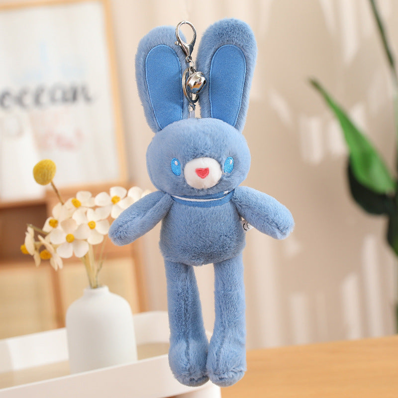 Dopamine-themed Bunny Toy For Your Backpack