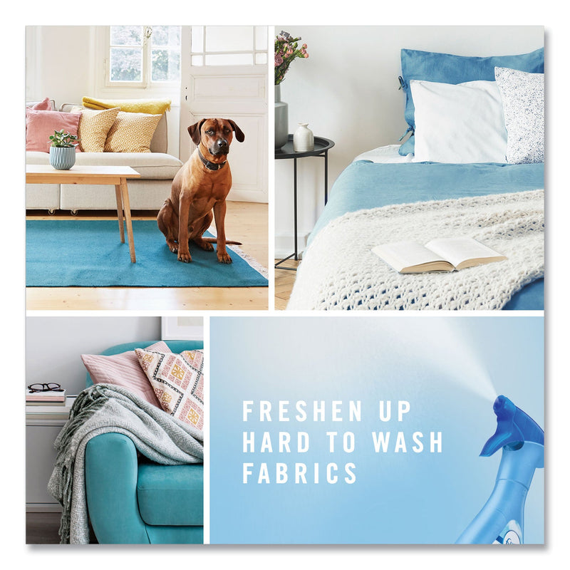 Febreze FABRIC Refresher/Odor Eliminator, Downy April Fresh, 27 oz Spray Bottle, 4/Carton