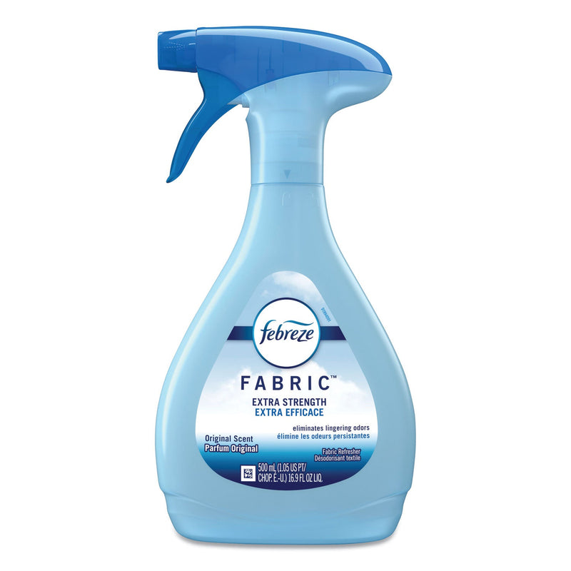 Febreze FABRIC Refresher/Odor Eliminator, Extra Strength, Original, 16.9 oz Spray Bottle