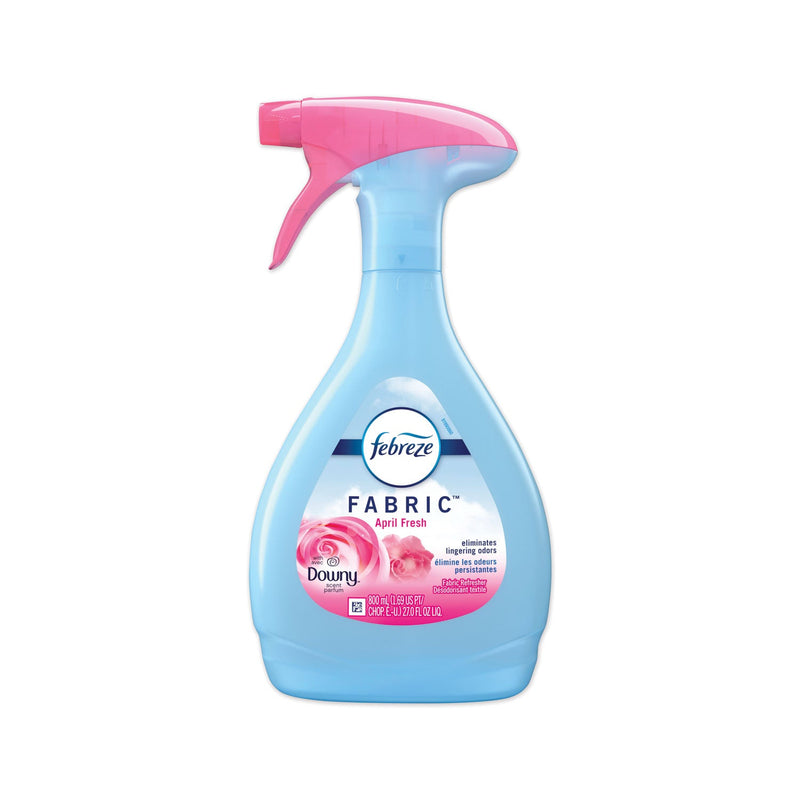 Febreze FABRIC Refresher/Odor Eliminator, Downy April Fresh, 27 oz Spray Bottle, 4/Carton