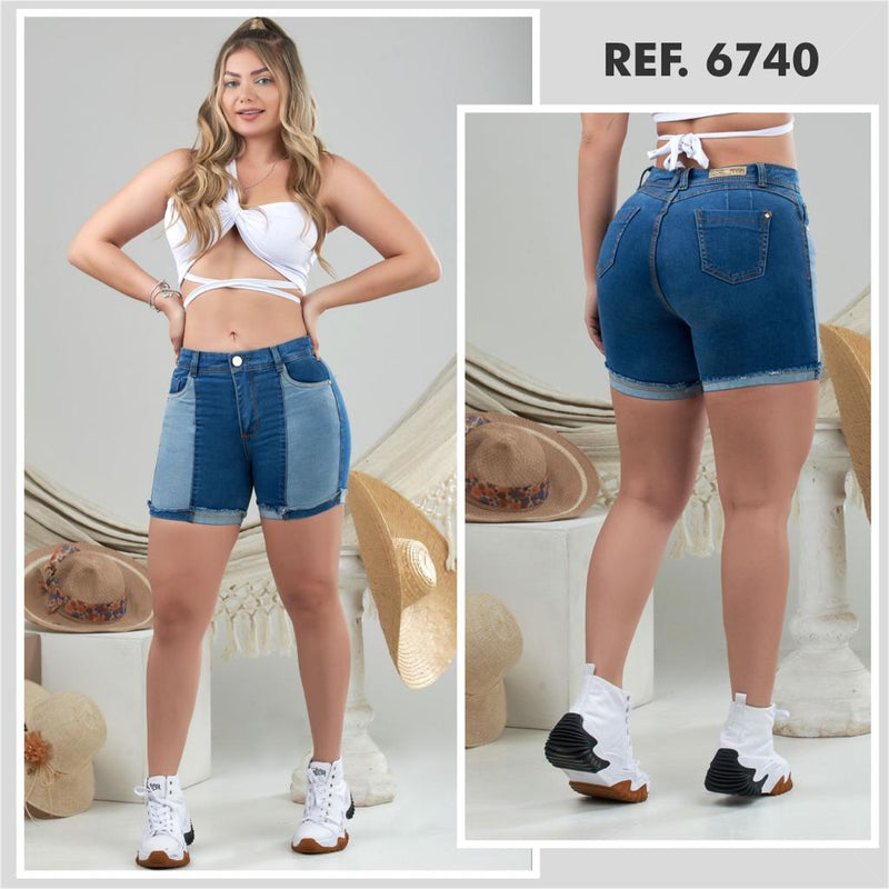 6740 100%  Authentic Colombian Push Up SHORT