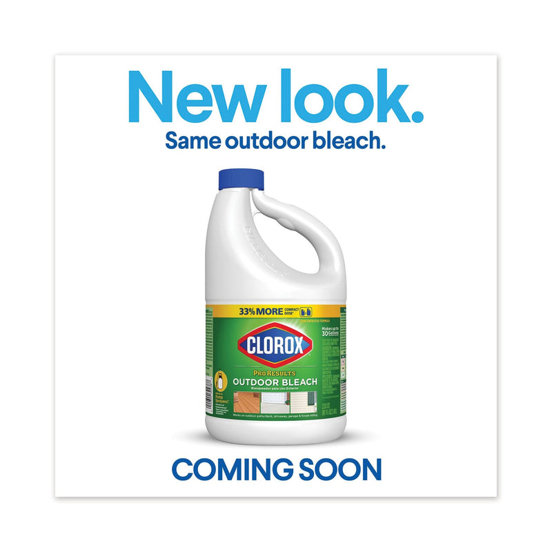 Clorox Outdoor Bleach, 81 oz Bottle, 6/Carton