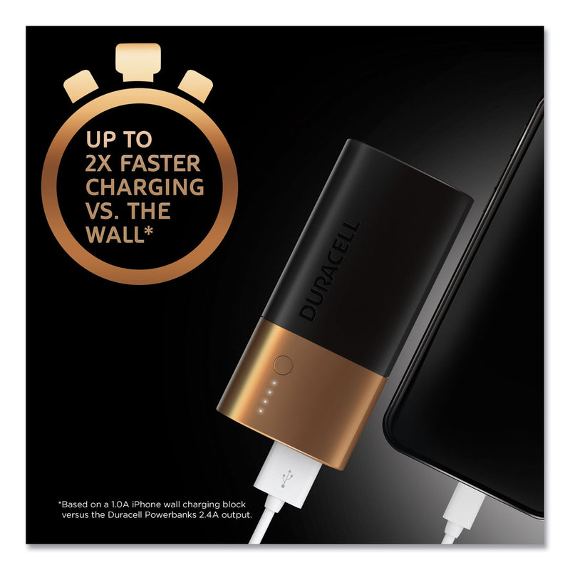 Duracell Rechargeable 6700 mAh Powerbank, 2 Day Portable Charger