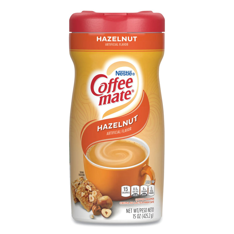 Coffee mate Hazelnut Creamer Powder, 15oz Plastic Bottle