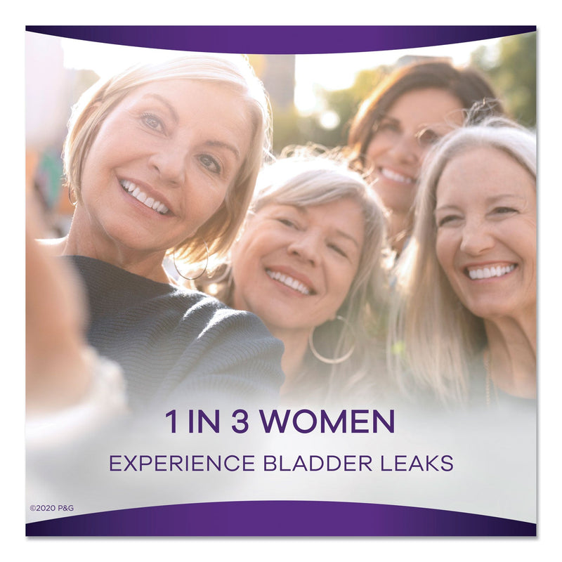 Always Discreet Incontinence Liners, Very Light Absorbency, Long, 44/Pack, 3 Packs/Carton