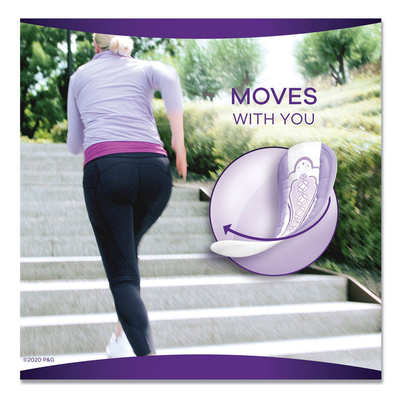 Always Discreet Incontinence Liners, Very Light Absorbency, Long, 44/Pack, 3 Packs/Carton