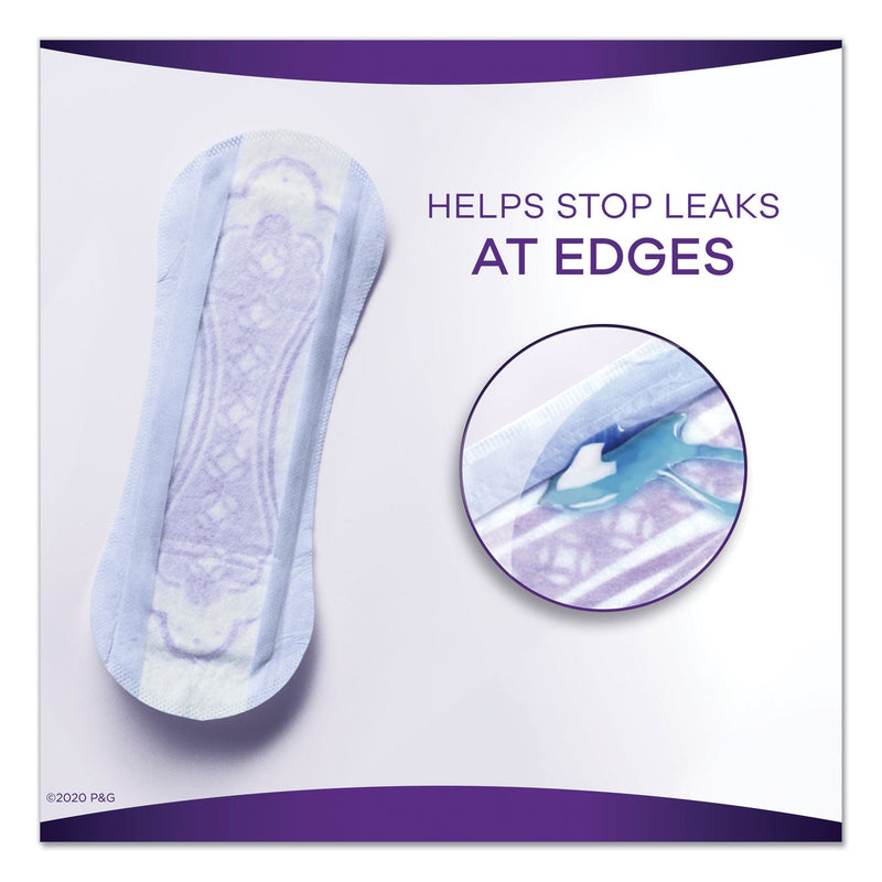 Always Discreet Incontinence Liners, Very Light Absorbency, Long, 44/Pack