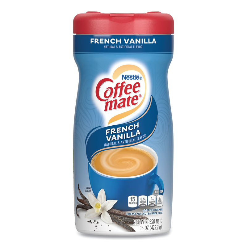 Coffee mate French Vanilla Creamer Powder, 15oz Plastic Bottle