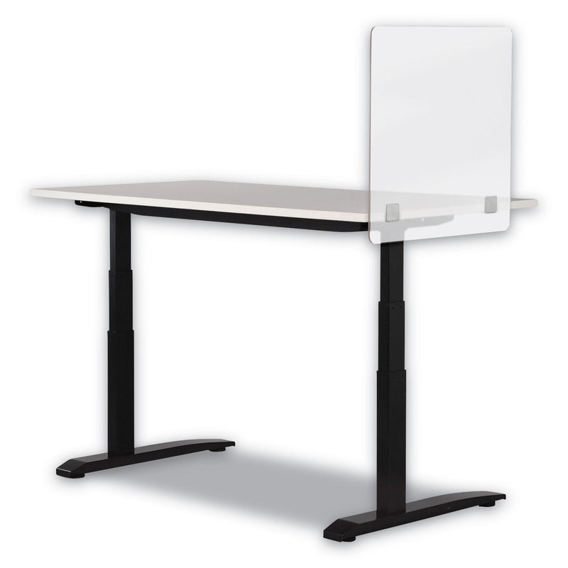 Safco 7515 Series Wellness Panel, 23.5 x 2.5 x 23.5, Acrylic, Frosted