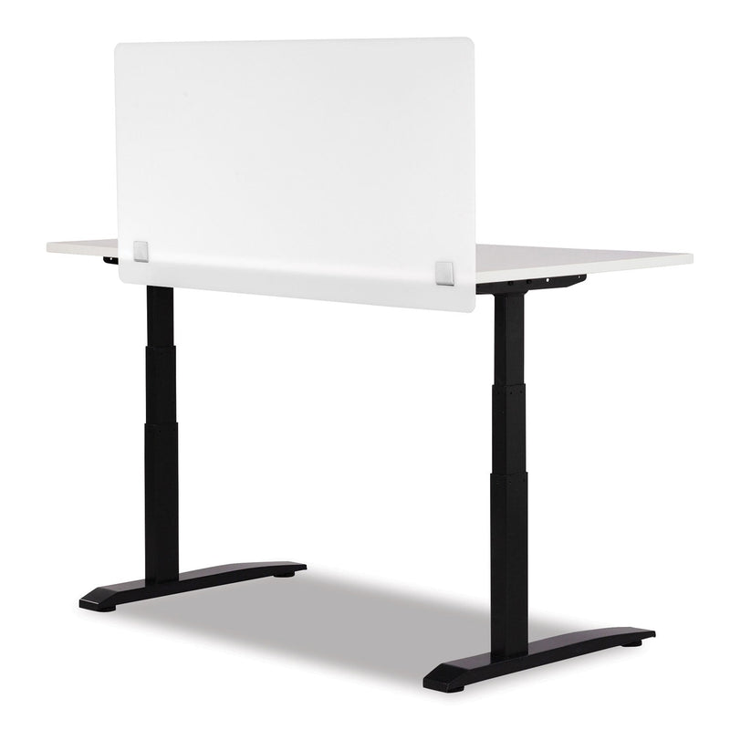 Safco 7516 Series Wellness Panel, 47.5 x 2.5 x 23.5, Acrylic, White