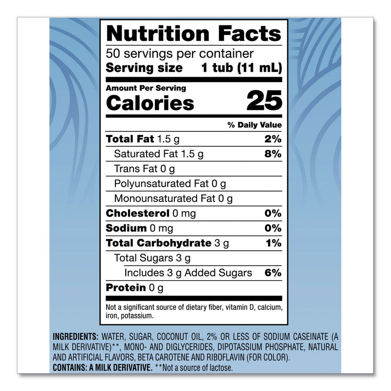 Coffee mate Liquid Coffee Creamer, French Vanilla, 0.38 oz Mini Cups, 50/Box