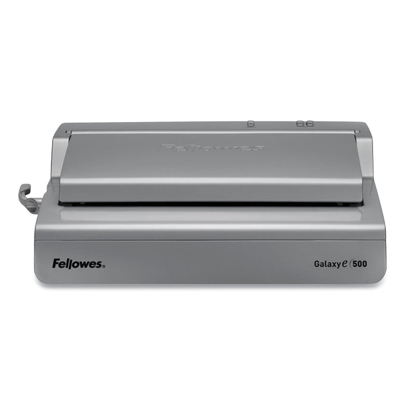 Fellowes Galaxy 500 Electric Comb Binding System, 500 Sheets, 19.63 x 17.75 x 6.5, Gray