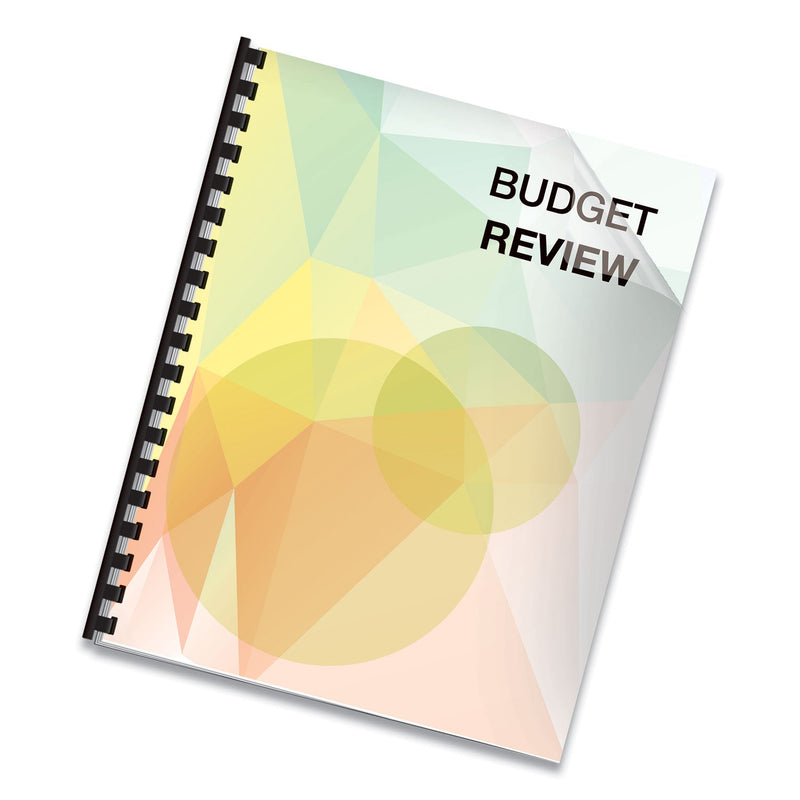 Fellowes Futura Presentation Covers for Binding Systems, Frost, 11 x 8.5, Unpunched, 25/Pack