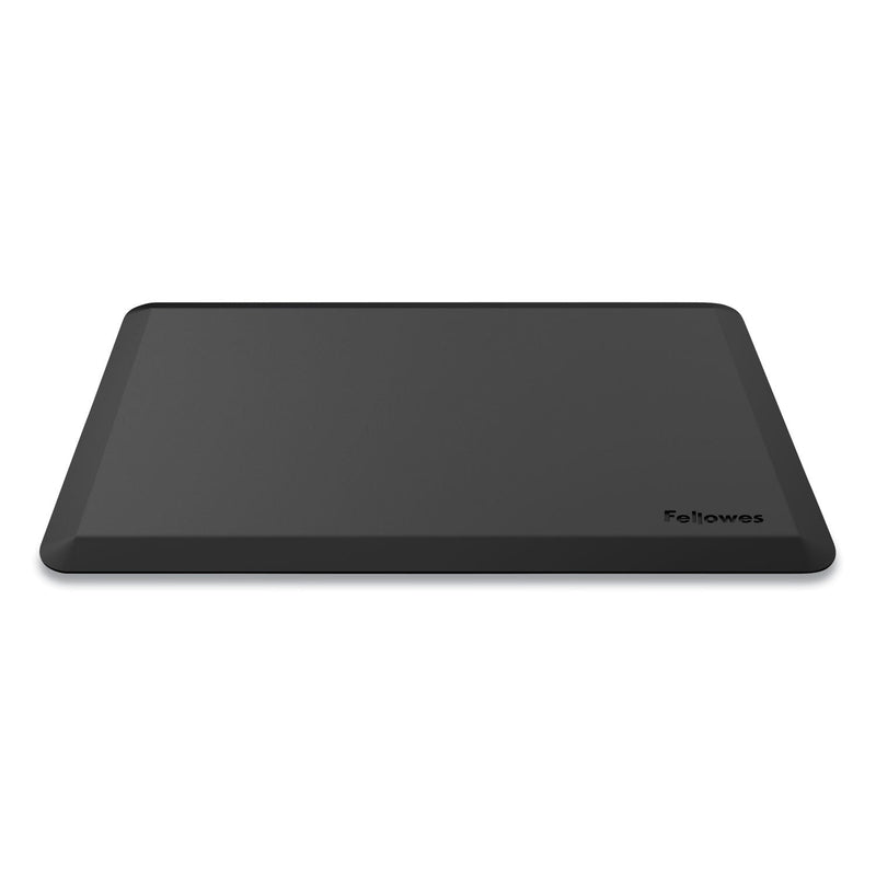 Fellowes Anti-Fatigue Wellness Mat, Rectangular; Beveled Edges, 36 x 24, Black