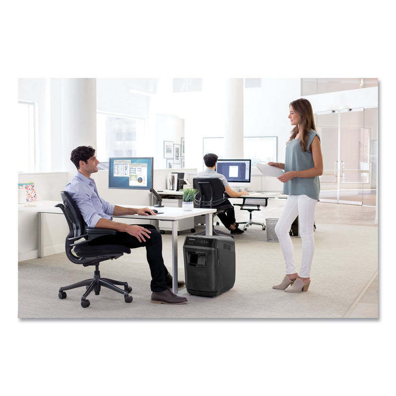 Fellowes AutoMax 200M Auto Feed Micro-Cut Shredder, 200 Auto/10 Manual Sheet Capacity