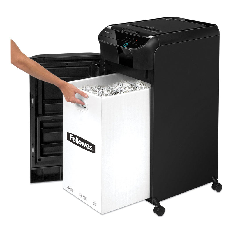 Fellowes AutoMax 600M Auto Feed Micro-Cut Shredder, 600 Auto/14 Manual Sheet Capacity