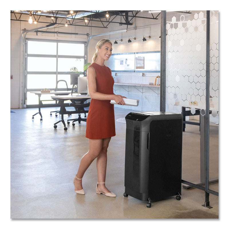 Fellowes AutoMax 550C Auto Feed Cross-Cut Shredder, 550 Auto/14 Manual Sheet Capacity