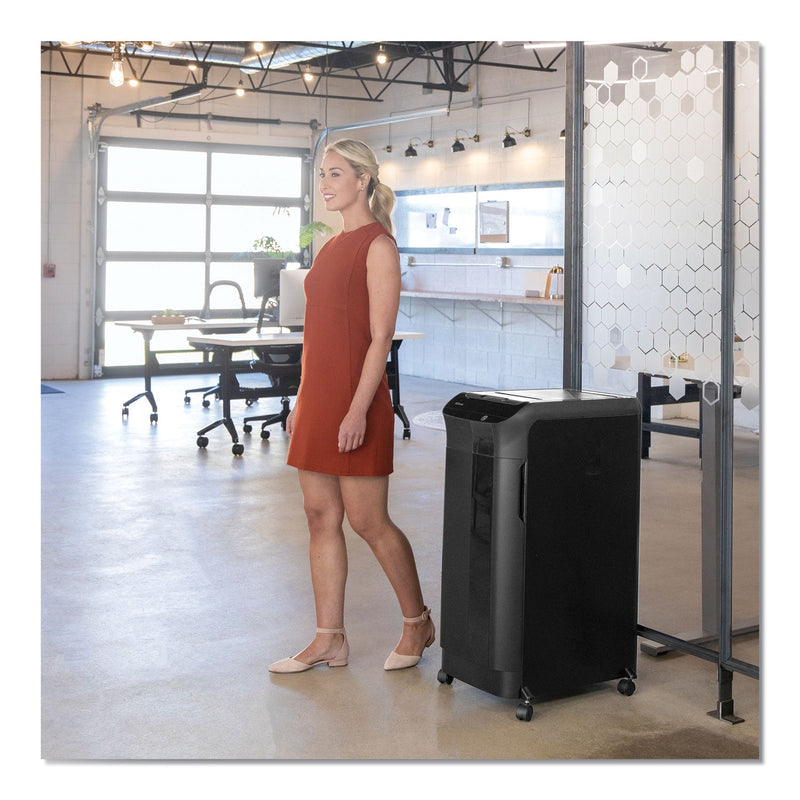 Fellowes AutoMax 550C Auto Feed Cross-Cut Shredder, 550 Auto/14 Manual Sheet Capacity