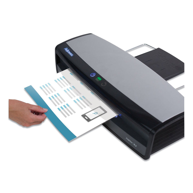 Fellowes Laminating Pouches, 5 mil, 9" x 11", Gloss Clear, 100/Pack