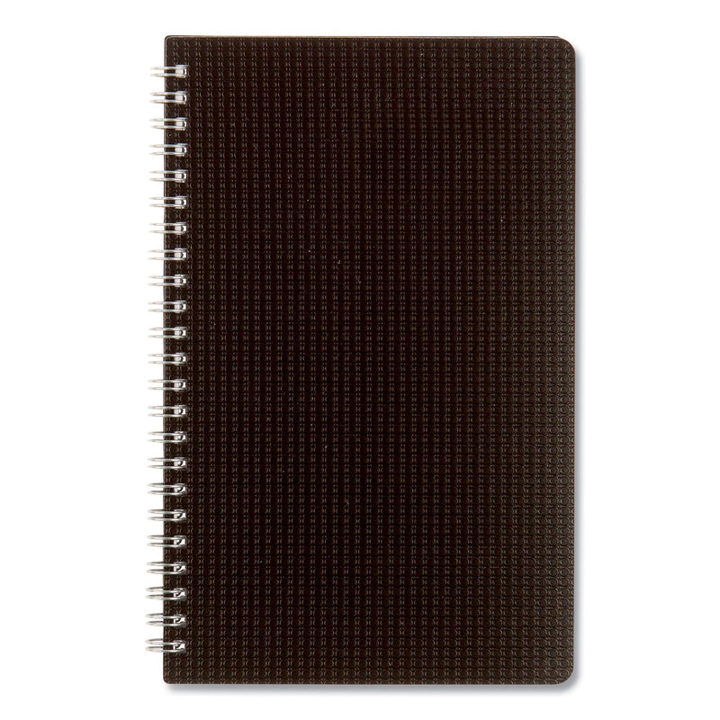 Brownline DuraFlex Weekly Planner, 8 x 5, Black Cover, 12-Month (Jan to Dec): 2023